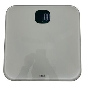 Fitbit FB203 Body Scale‎ Digital Weight Scale White Glass Top